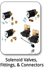 Solenoid Valves, Fittings, & Connectors